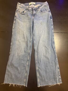 Light Wash Wide Leg Jeans
